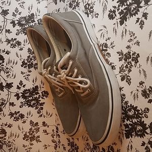 Sperry mens gray 13. B180